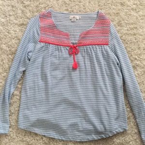 VINEYARD VINES long sleeve blouse